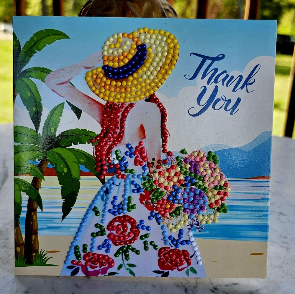 Beach Girl Thank You Card [2 Available] - Picture 4 of 7